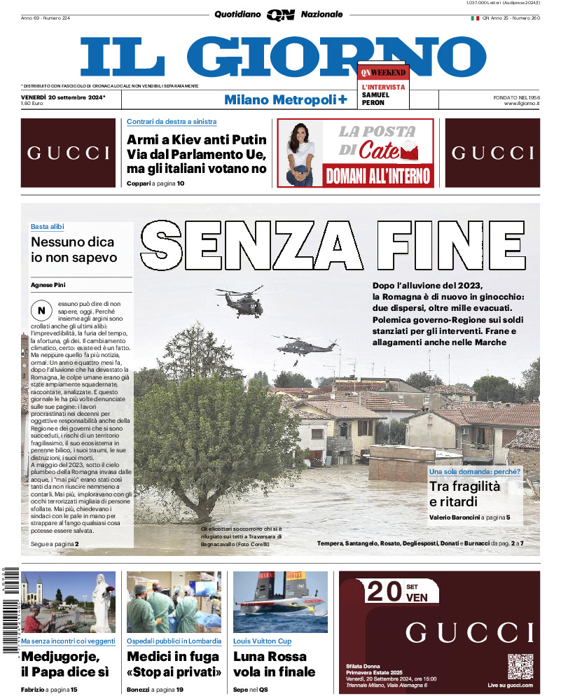 Prima-pagina-il giorno-edizione-di-oggi-20240920